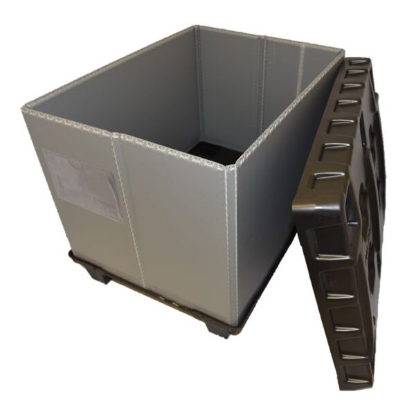 Pallet Boxes Plastic Pallet Boxes Kingfisher Packaging