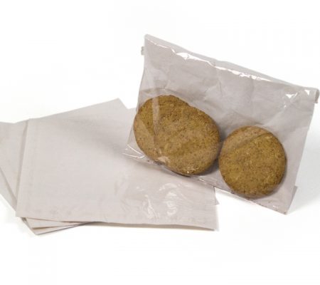 Film Front Bags with Cookies in