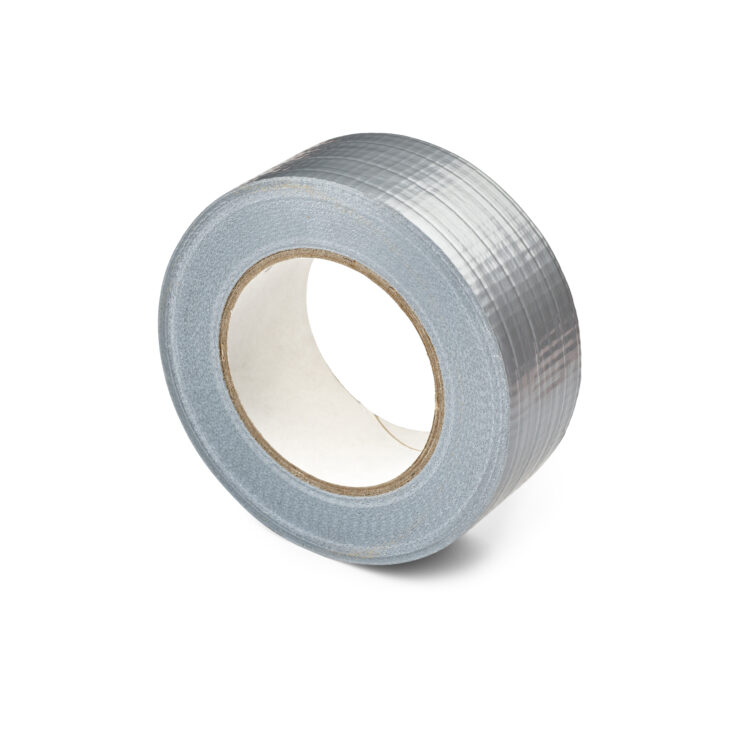 waterproof cloth tape silver