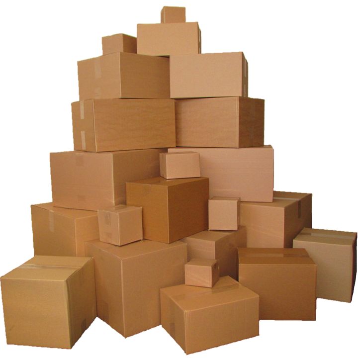 Products Packaged In Cardboard Boxes