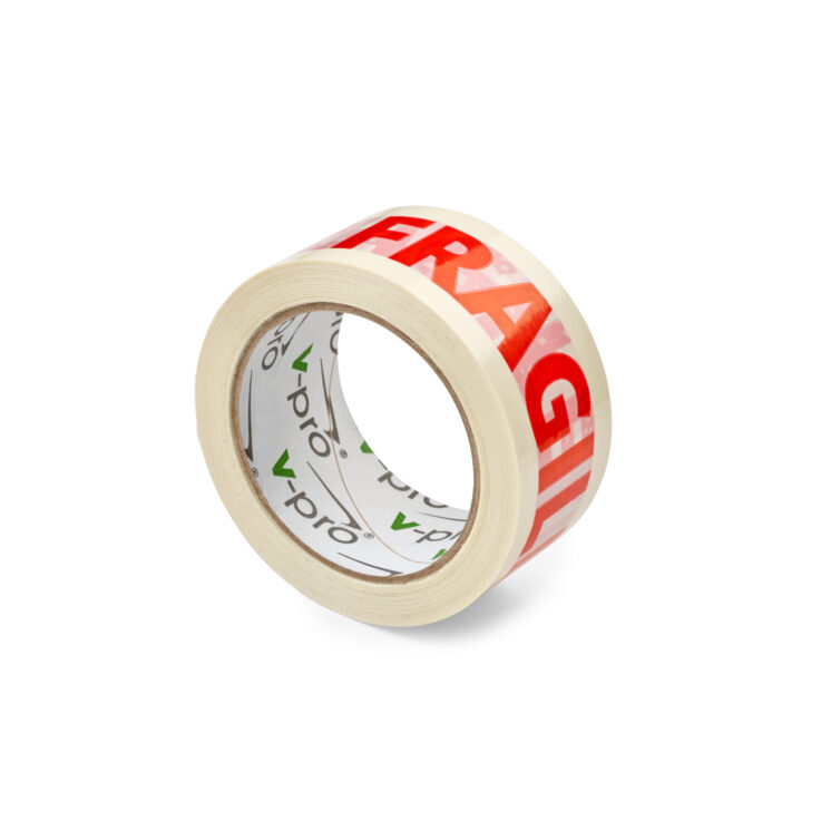 Fragile printed tape