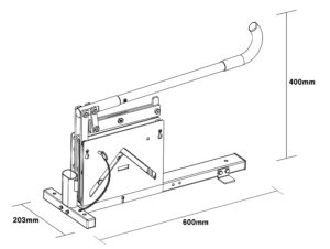 KC 100 Propak Corner Board Guillotine Spec