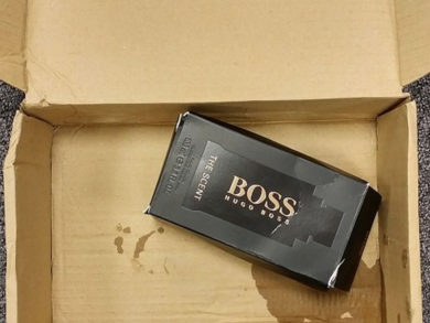 Hugo Boss Package Damaged Box