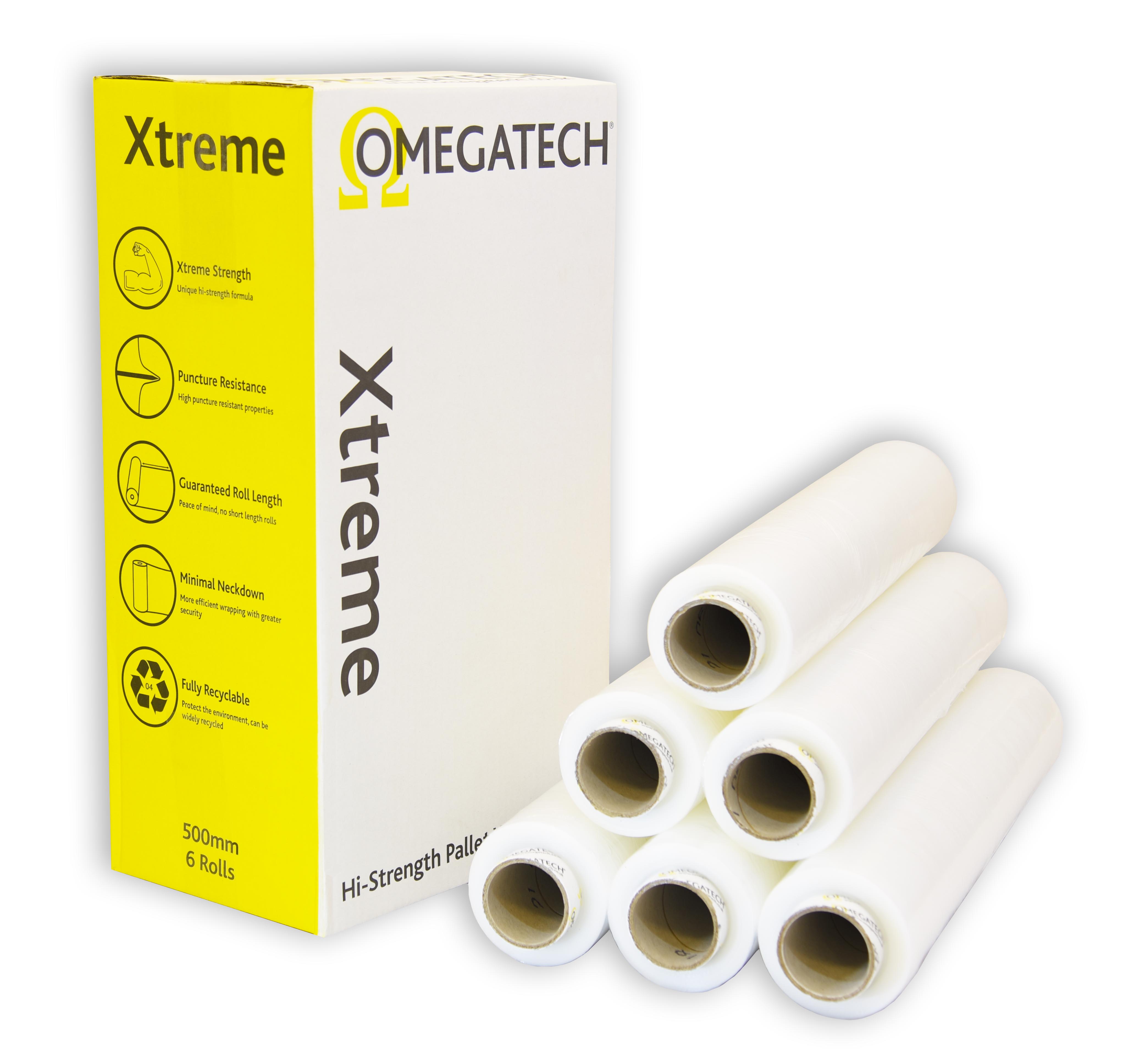 Omegatech Xtreme 40 High Strength Pallet Wrapping Stretch Film