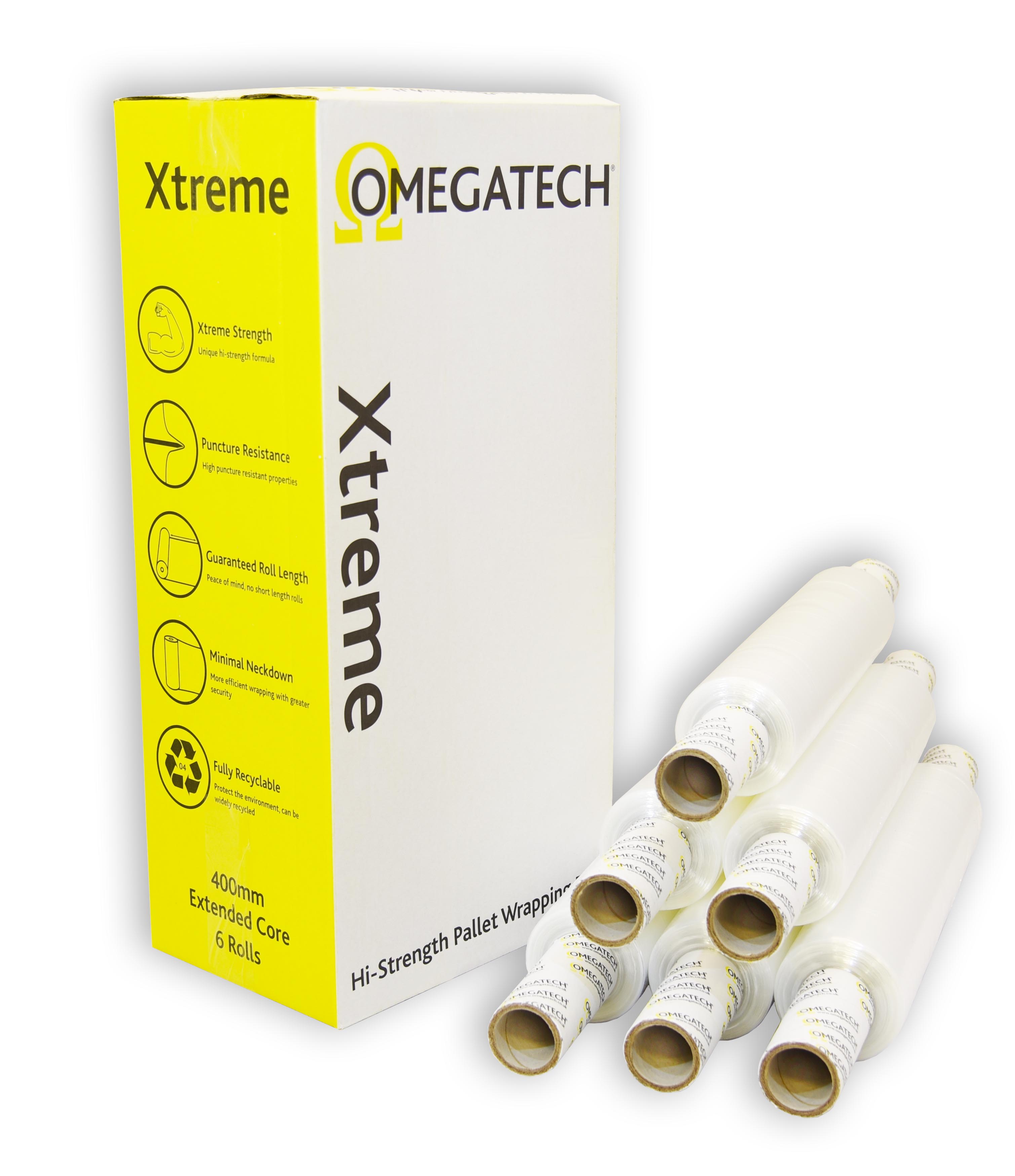 Omegatech Xtreme 40 High Strength Pallet Wrapping Stretch Film