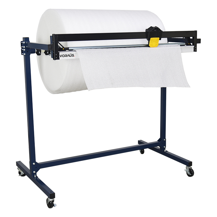 1000mm Single Roll Dispenser with Cutter for Bubble, Foam & Poly