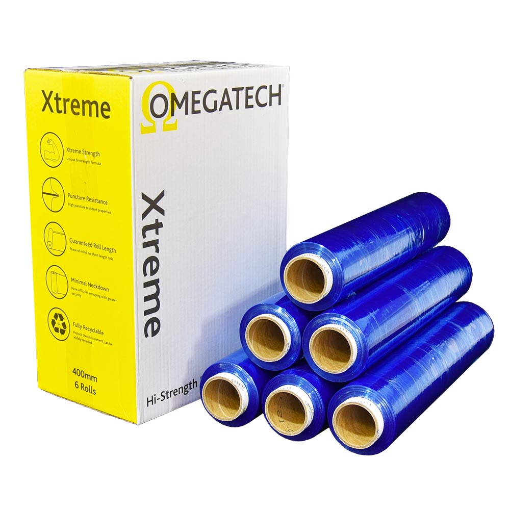 Omegatech Xtreme 25 Blue Tint Pallet Wrapping Film