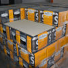 Actus Premium Protective Cardboard Layer Board on pallet with Cider boxes