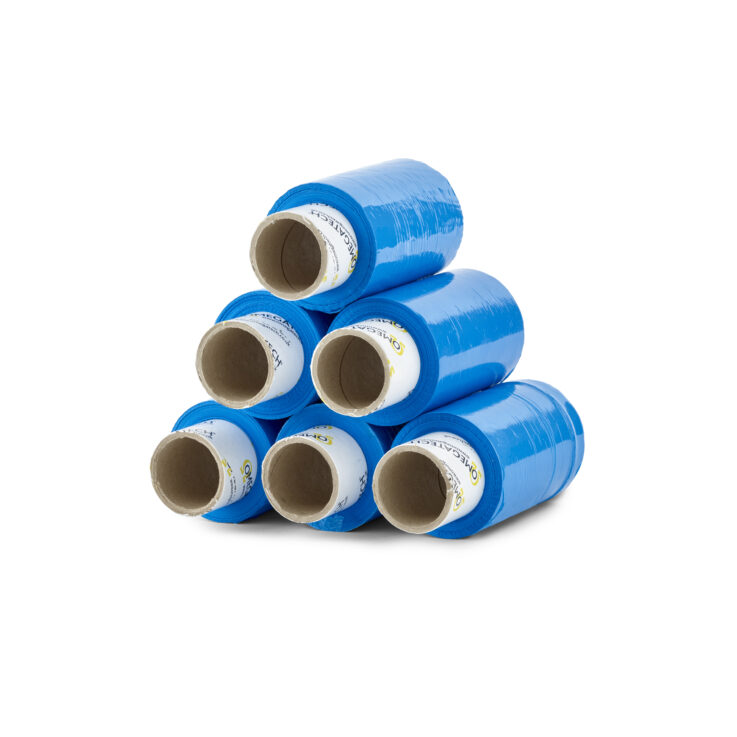 blue bundling film
