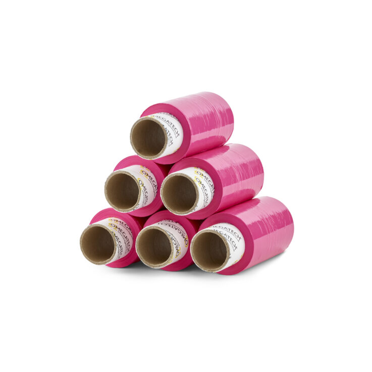 pink bundling film