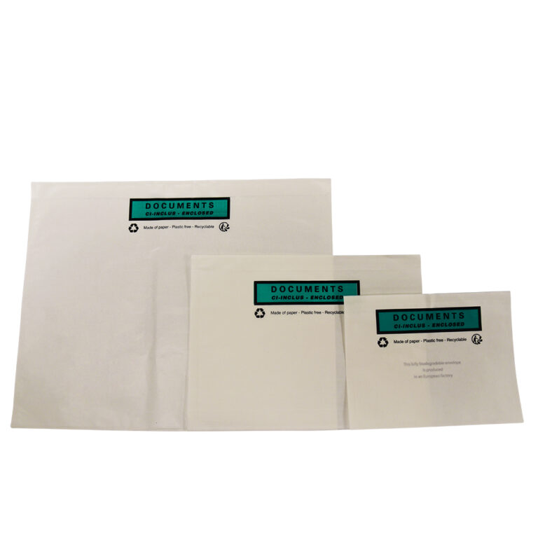 Actuspack® All-Paper Document Wallets - Kingfisher Packaging