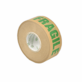 Green fragile paper tape