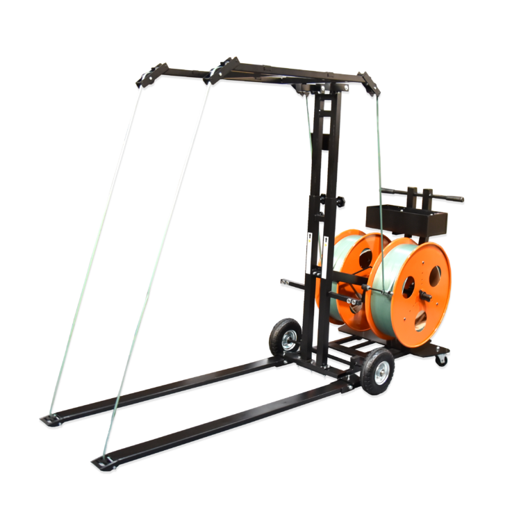 Double pallet strapping machine