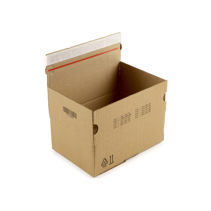 corrugated postal boxes