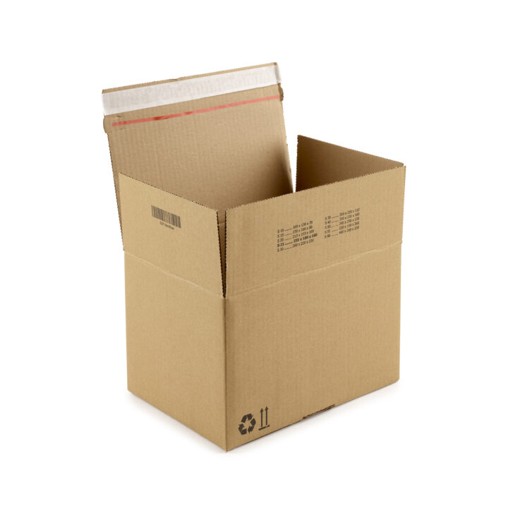 corrugated postal boxes